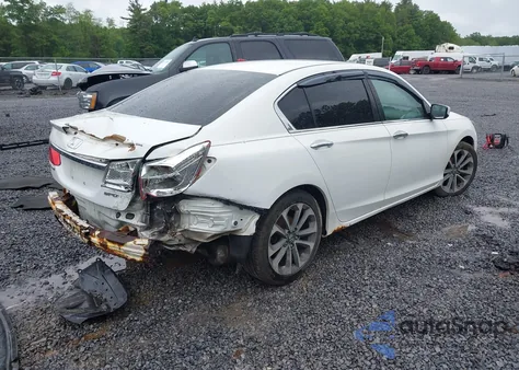 2015 Honda Accord Sport из США, поврежденный, VIN 1HGCR2F51FA100131